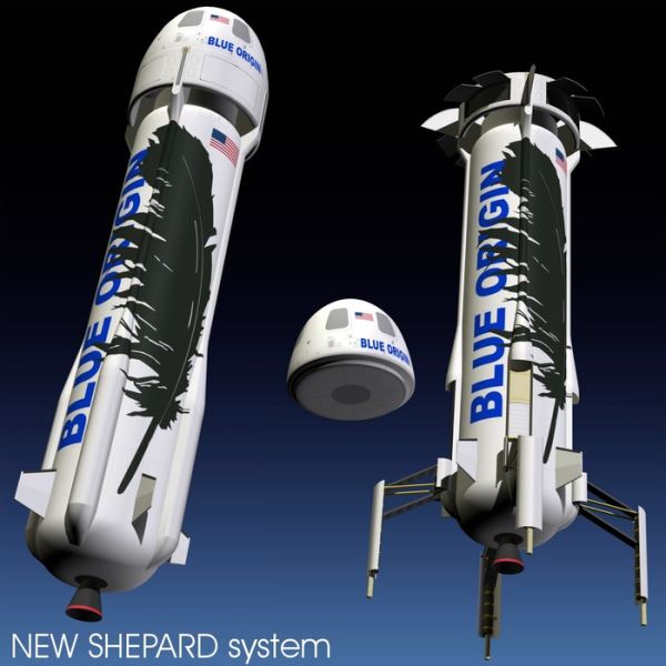 Blue Origin возобновила туристические полёты корабля New Shepard (Видео)